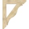 Ekena Millwork Funston Slat Rough Sawn Bracket, Douglas Fir, 6"W x 38"D x 46"H BKT06X38X46FST06RDF - alternate 2